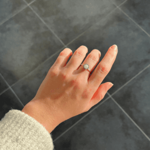 Bague Anti-stress élastique En Pierres Naturelles (Améthyste) - Perles De 3 Mm - Taille Ajustable 52 à 60 - Marque PURAJA