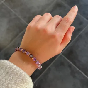 Bracelet Femme améthyste