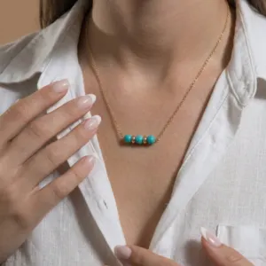 Collier amazonite femme