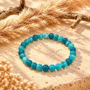 Bracelet Amazonite - Pierres Naturelles