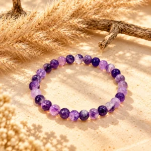 Bracelet Améthyste - Pierres Naturelles
