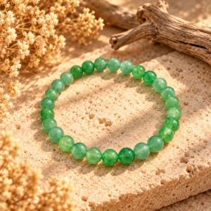 Bracelet Aventurine Verte - Pierres Naturelles