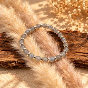 Bracelet Labradorite en Argent - Lola